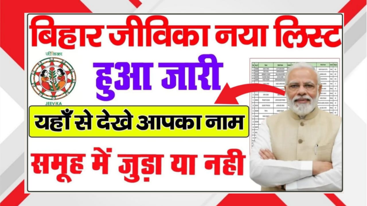 Bihar Jeevika New List 2025